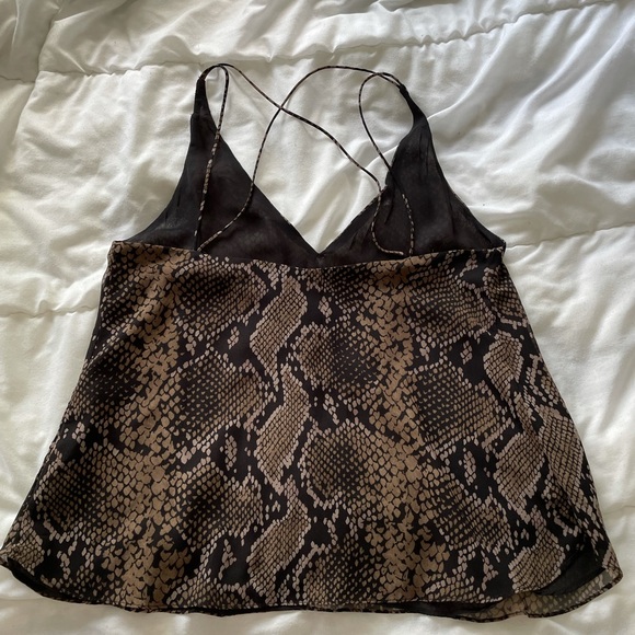 Zara Snake print tank top - Picture 2 of 2